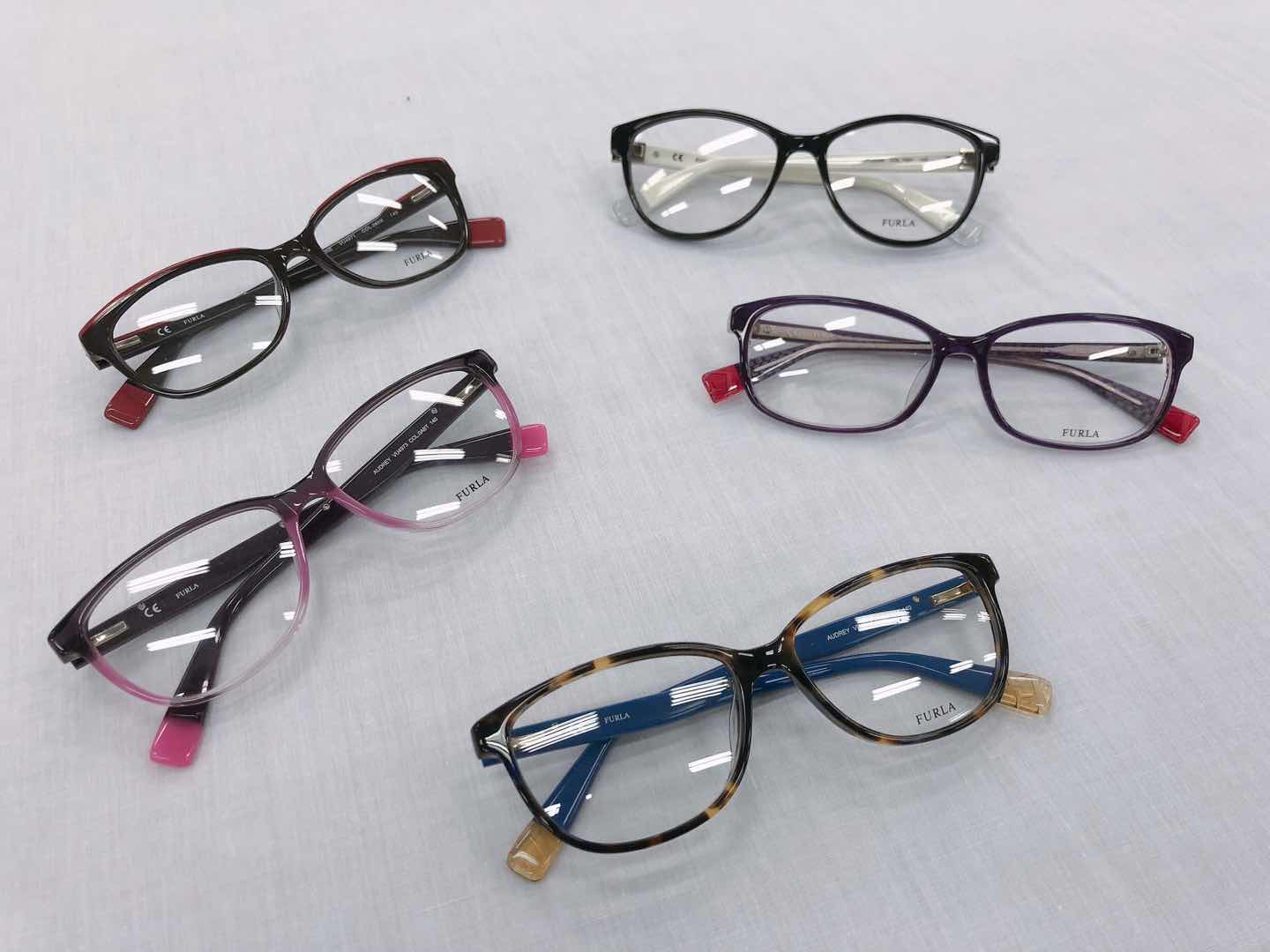 A1171无边框连体太阳镜女 欧美猫眼复古眼镜 透明粉色镜-阿里巴巴