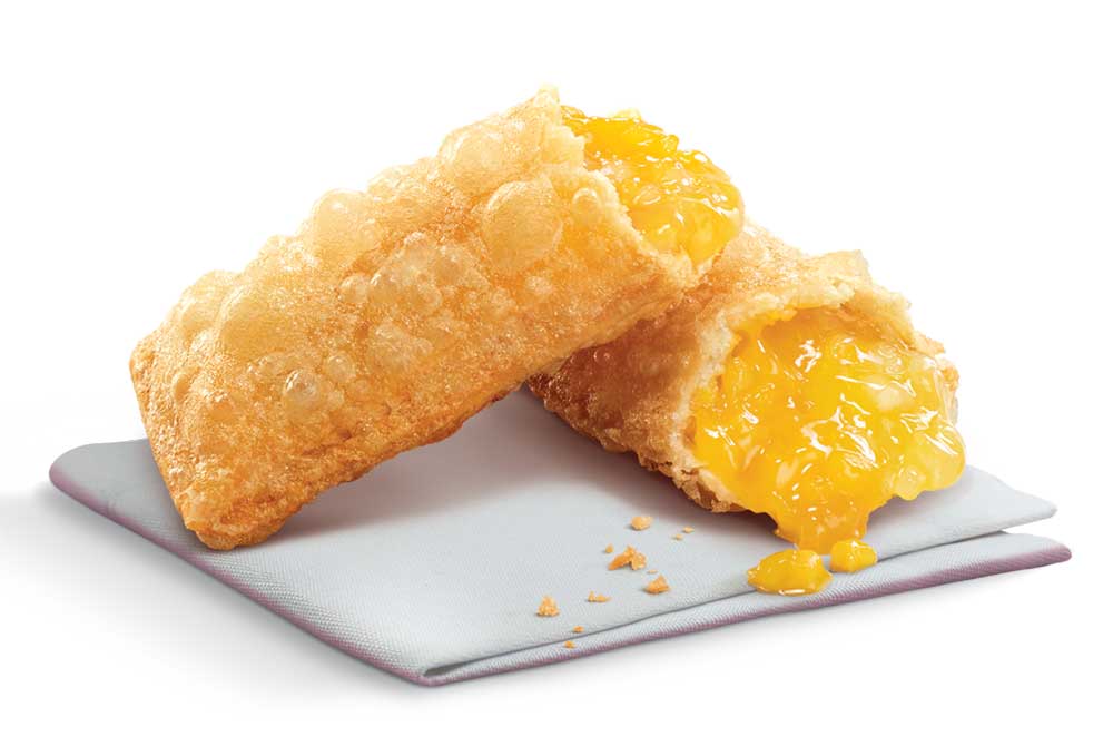 还有芒果百香果派和桃子mcfizz 冷饮!