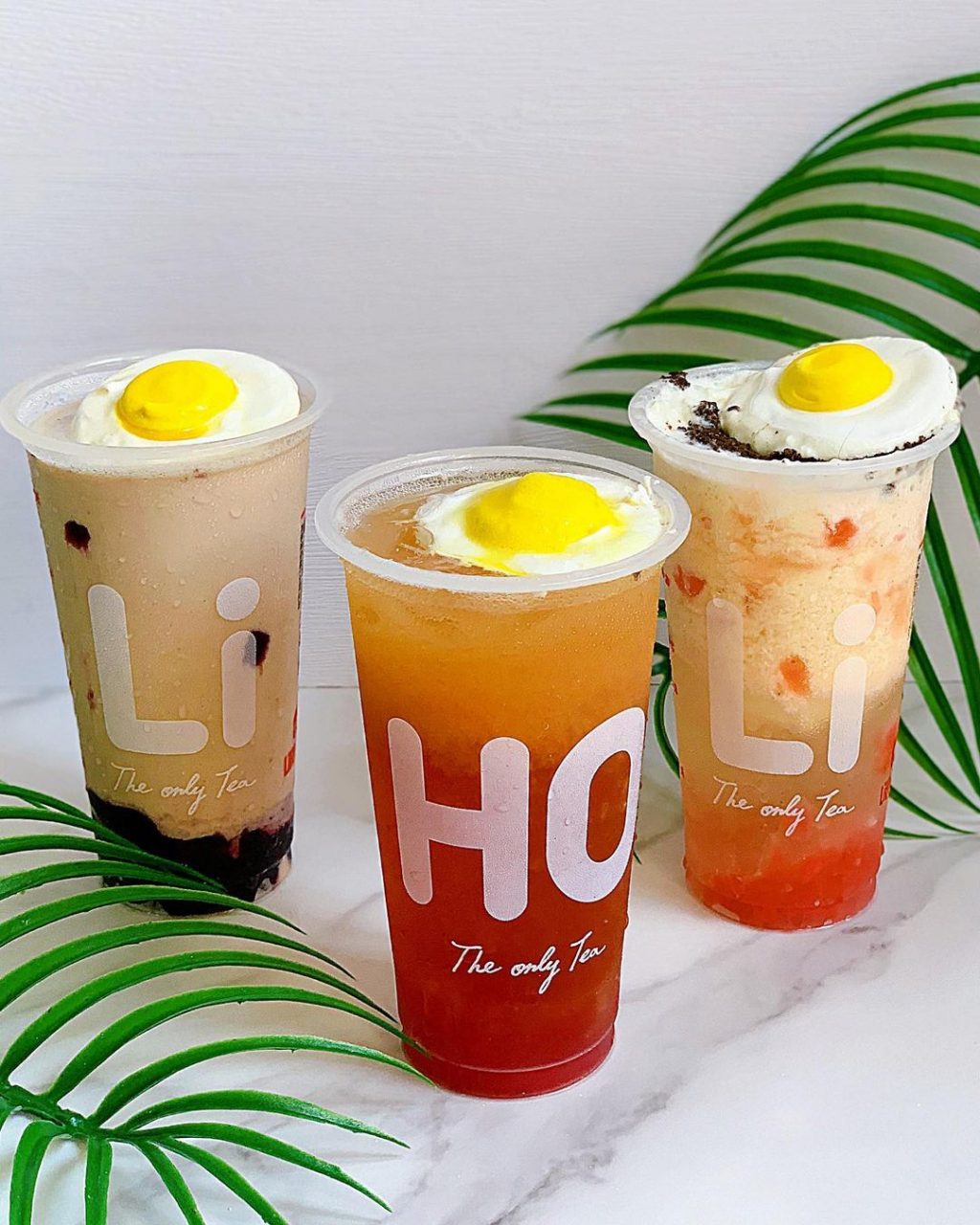 新品上市liho推出太阳蛋奶茶 煎蛋造型搭配特款饮料!