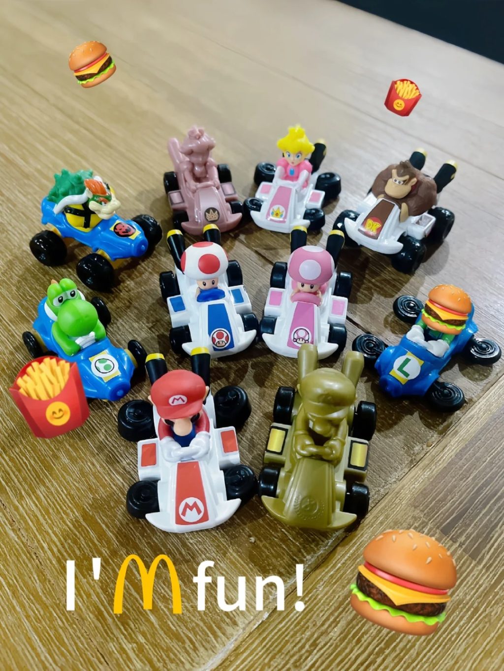 新加坡麦当劳Happy Meal免费送Mario玩具！10款马里奥小车车超级可爱，必须收藏~🏎️ - 🇸🇬新加坡省钱皇后-皇后情报局